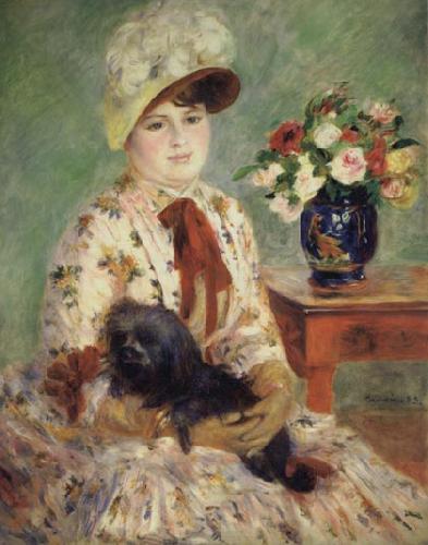 Pierre Renoir Madame Hagen France oil painting art